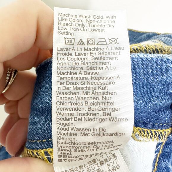 J Crew Point Sur Womens Jeans Nipped Straight Leg Stretch Rodeo Wash Size 29 - Picture 10 of 11